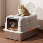 Stainless Steel Cat Litter Pan-XC4102 - Image 3