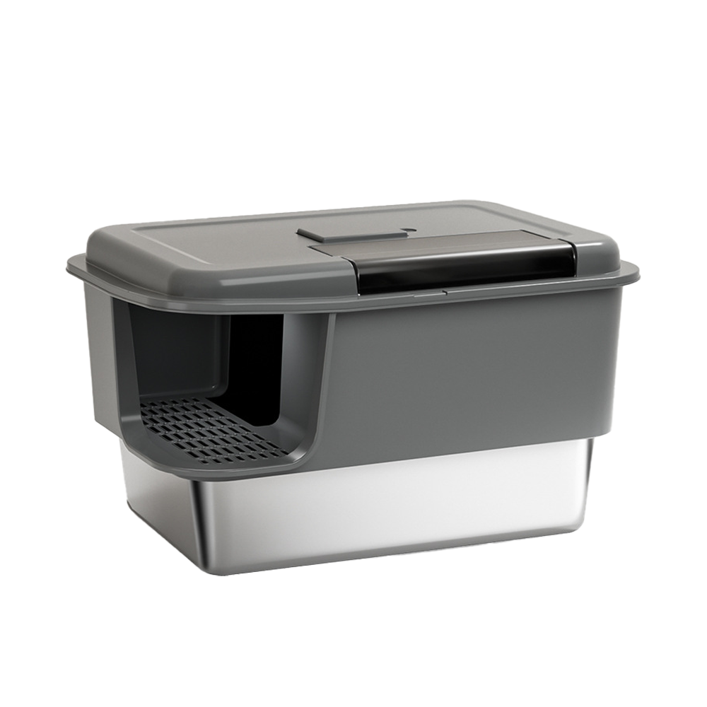 36 Stainless Steel Cat Litter Pan-XC4104 - Image 1